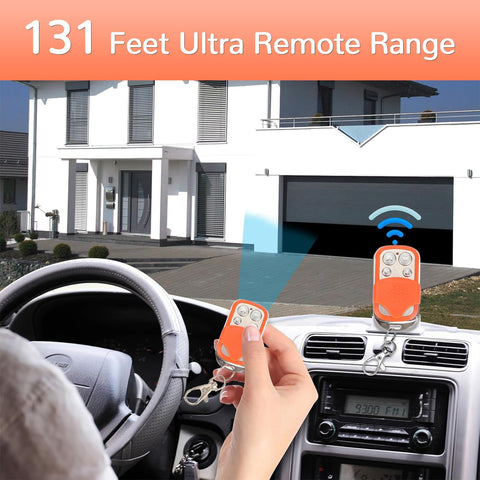 Yulatik remote with key clip for easy attachment