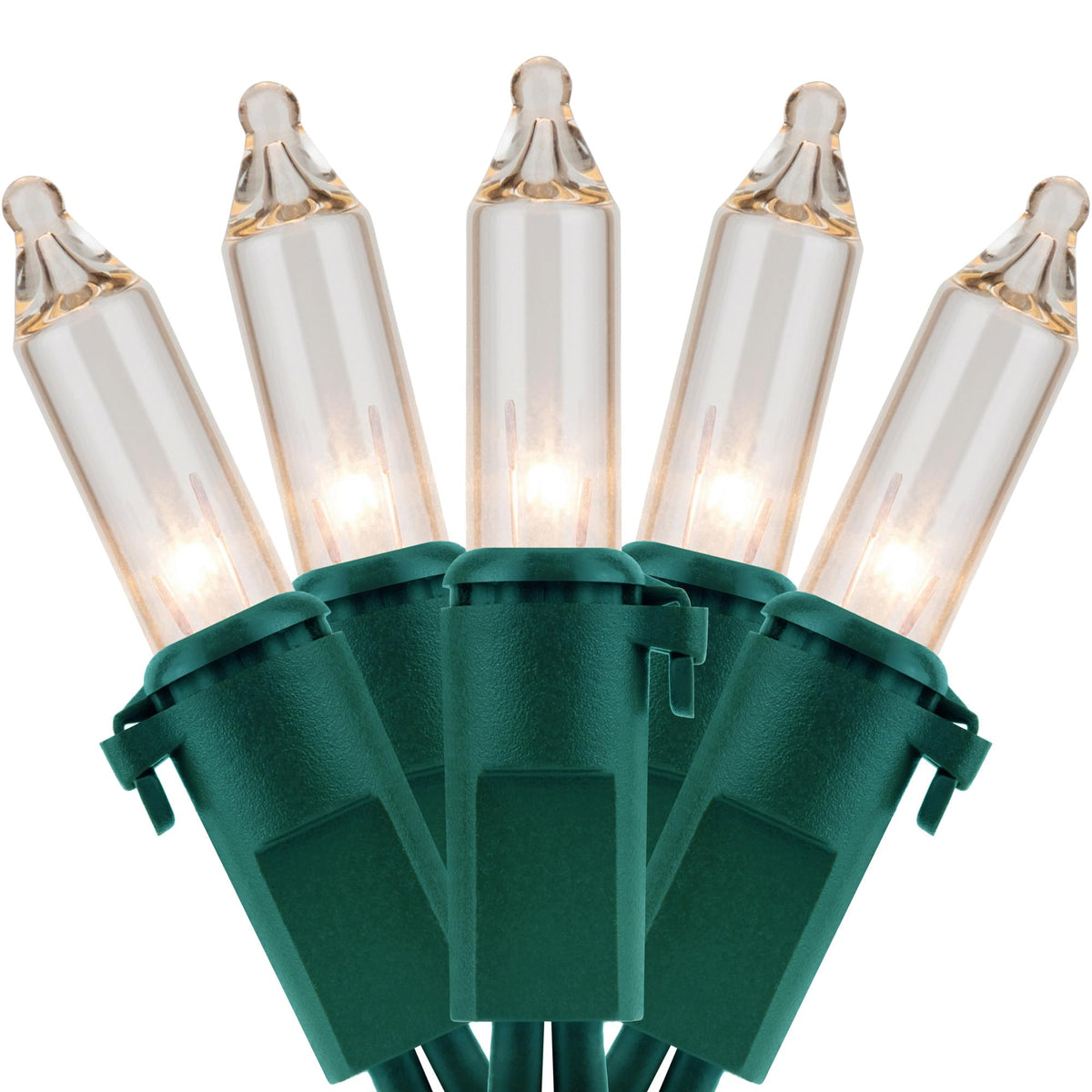 YULETIME 200 clear lights on a 66 ft two-pack, versatile holiday decorating idea