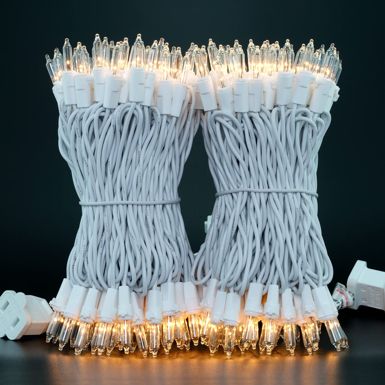 YULETIME glass bulbs close-up highlighting warm glow for cozy spaces.