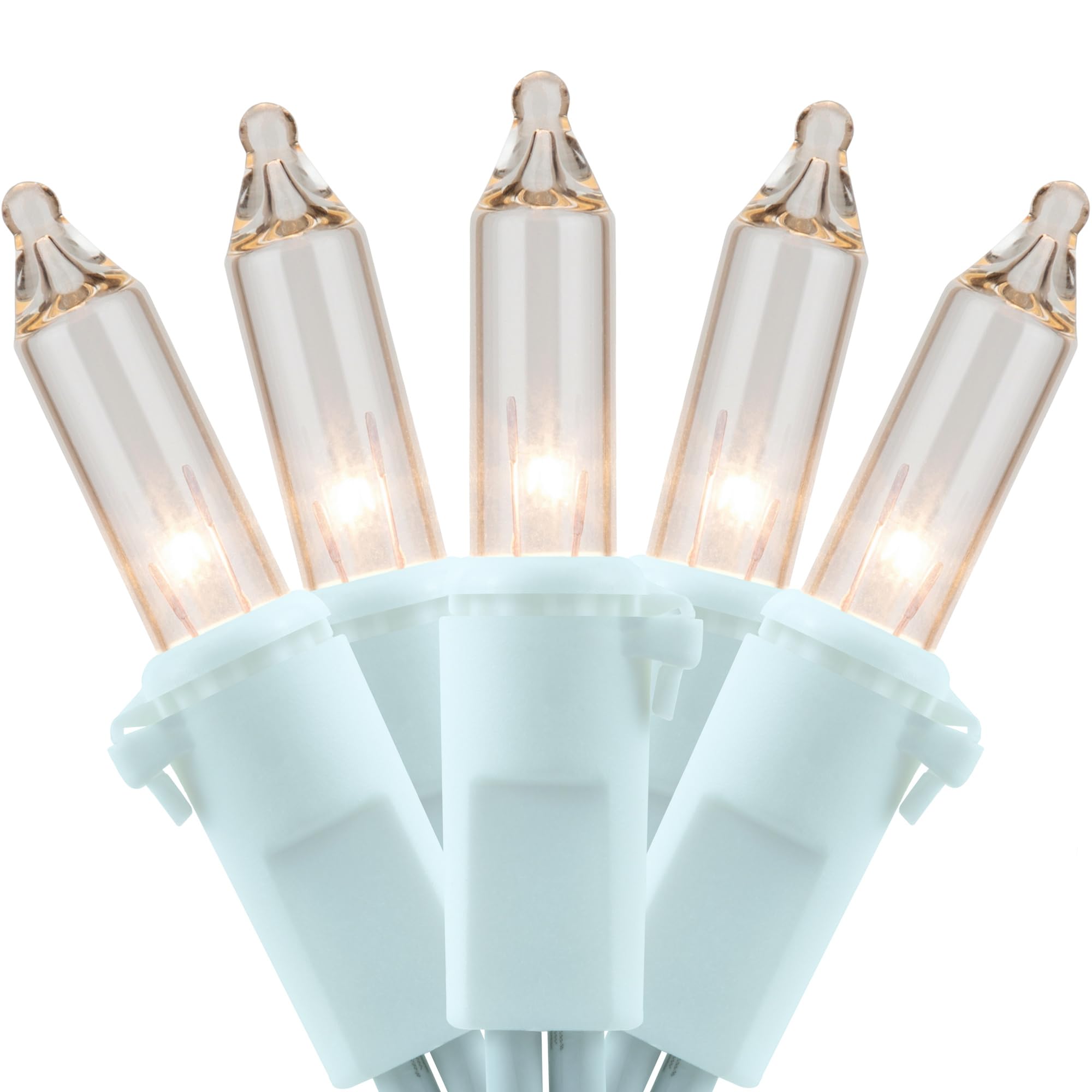 YULETIME 200 clear lights on two 33 ft strands for flexible indoor/outdoor decor.