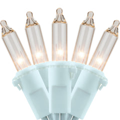 YULETIME 200 clear lights on two 33 ft strands for flexible indoor/outdoor decor.