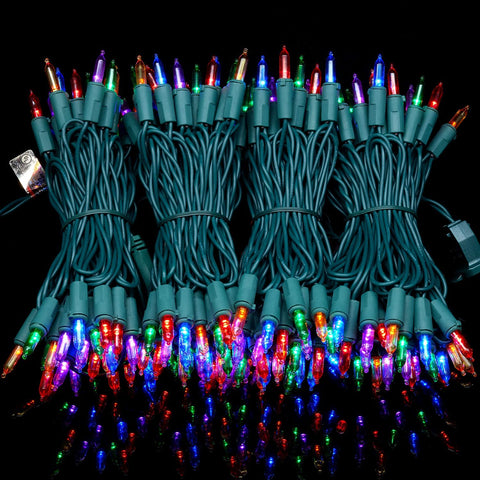 Evenly spaced 4 inch bulbs create uniform color