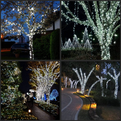 YULETIME 66 ft strand covers large spaces with robust commercial-grade wire.
