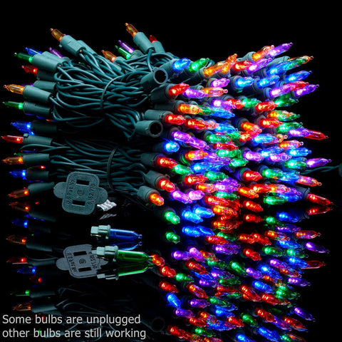 End to end connectivity allows larger festive displays