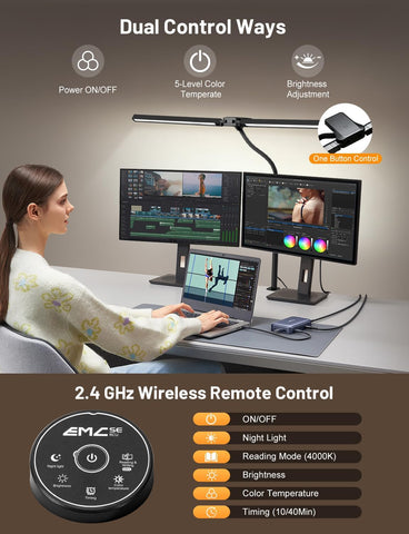 YULINKCO adjustable color temperature covers warm to cool white
