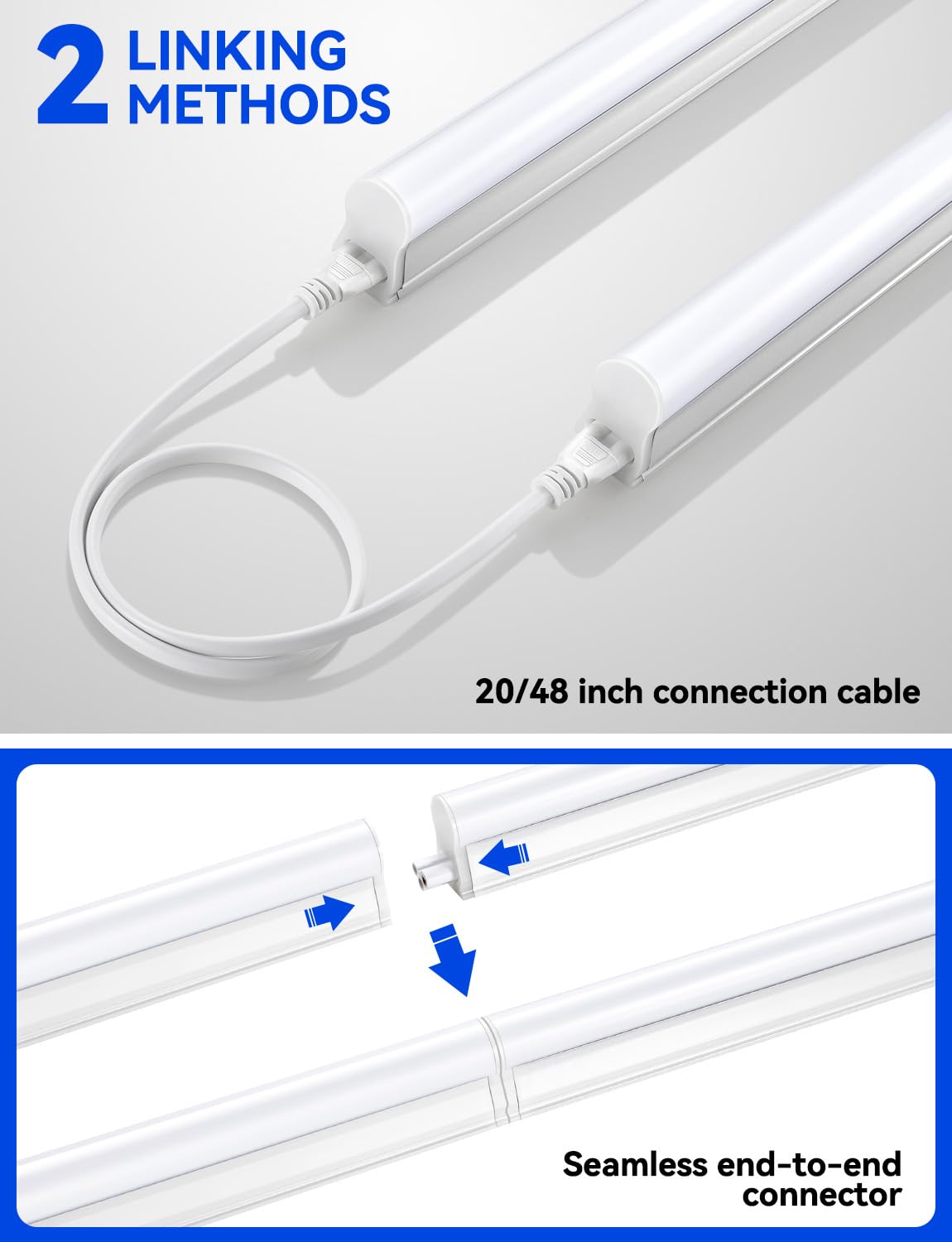 YULINKCO easy installation kit facilitates quick setup on ceiling or wall.