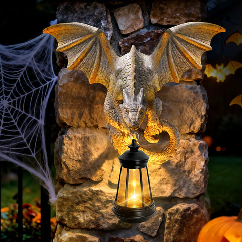 Yulloyello wall-mounted dragon lights up evenings with subtle glow