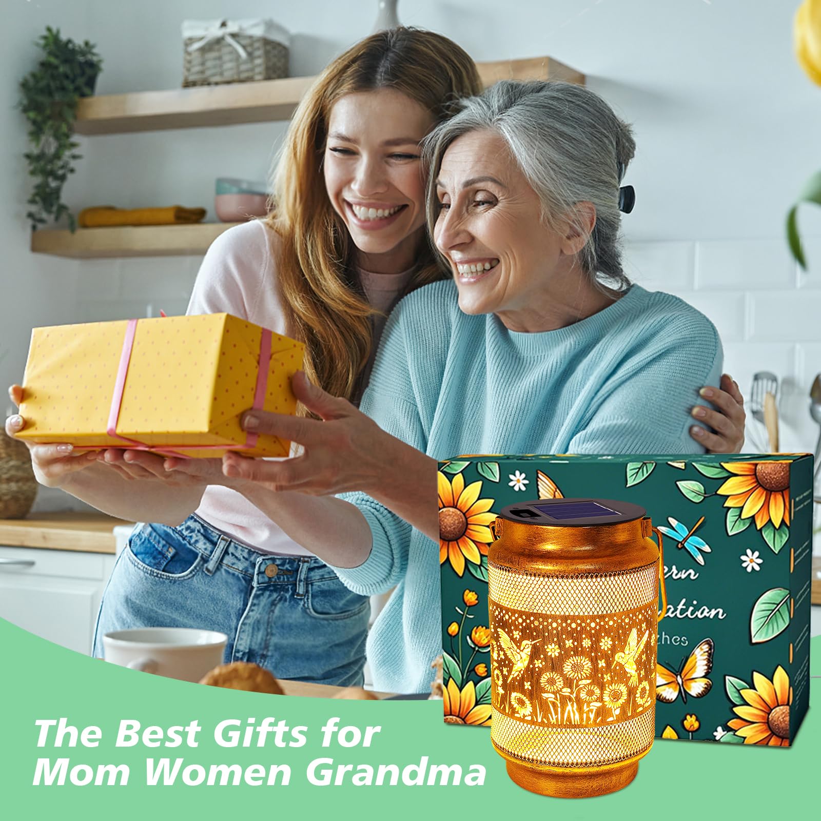 Yulloyello hummingbird-lantern patio-light delivers warm glow for outdoor gatherings.