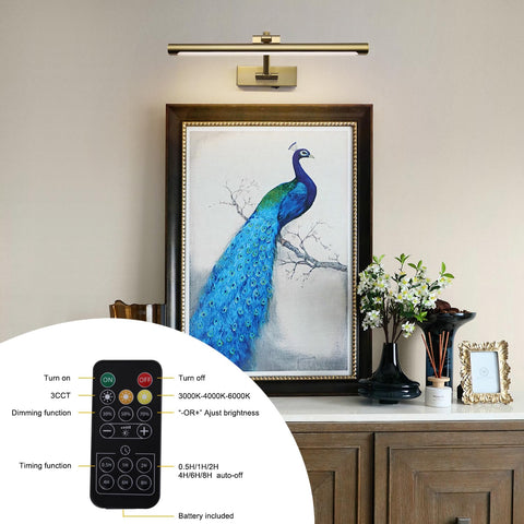 yumcrelect portable art display light for bookshelf or table