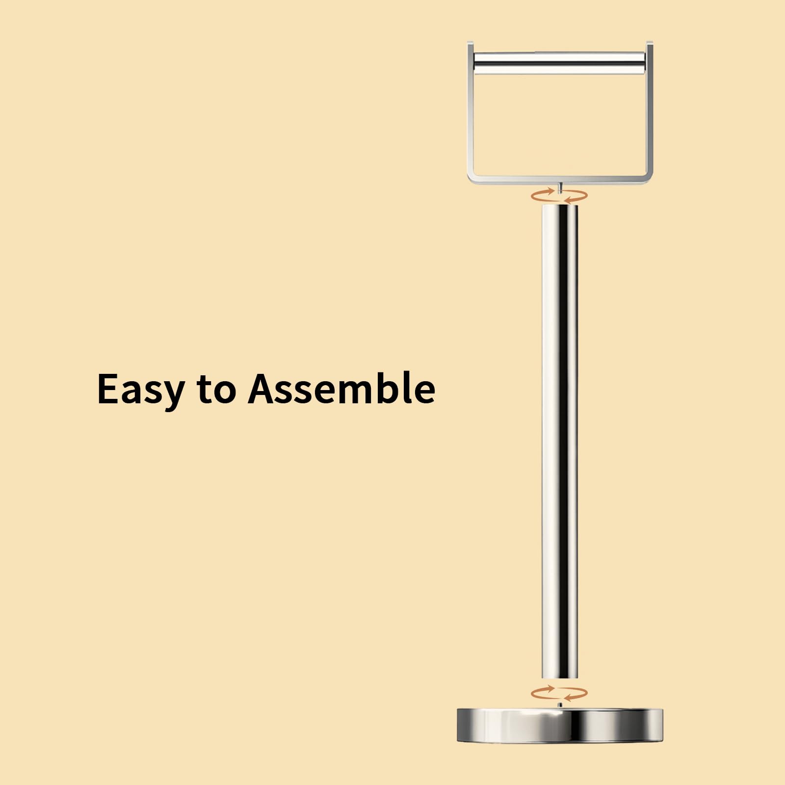 YUMORE easy installation requires no drilling for quick setup.