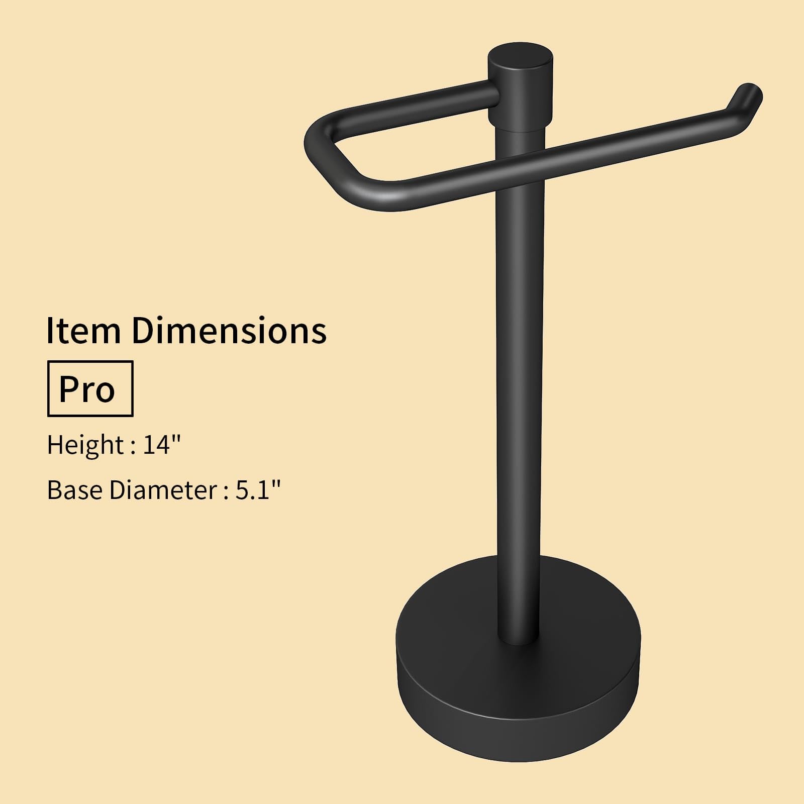YUMORE free-standing towel rack kitchen-use, versatile near the sink