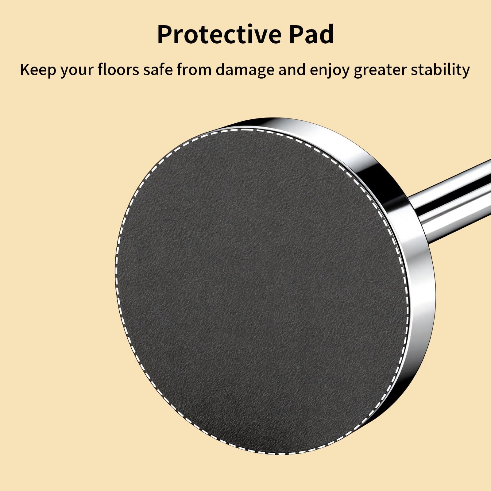 YUMORE large weighted base prevents tipping on any floor.