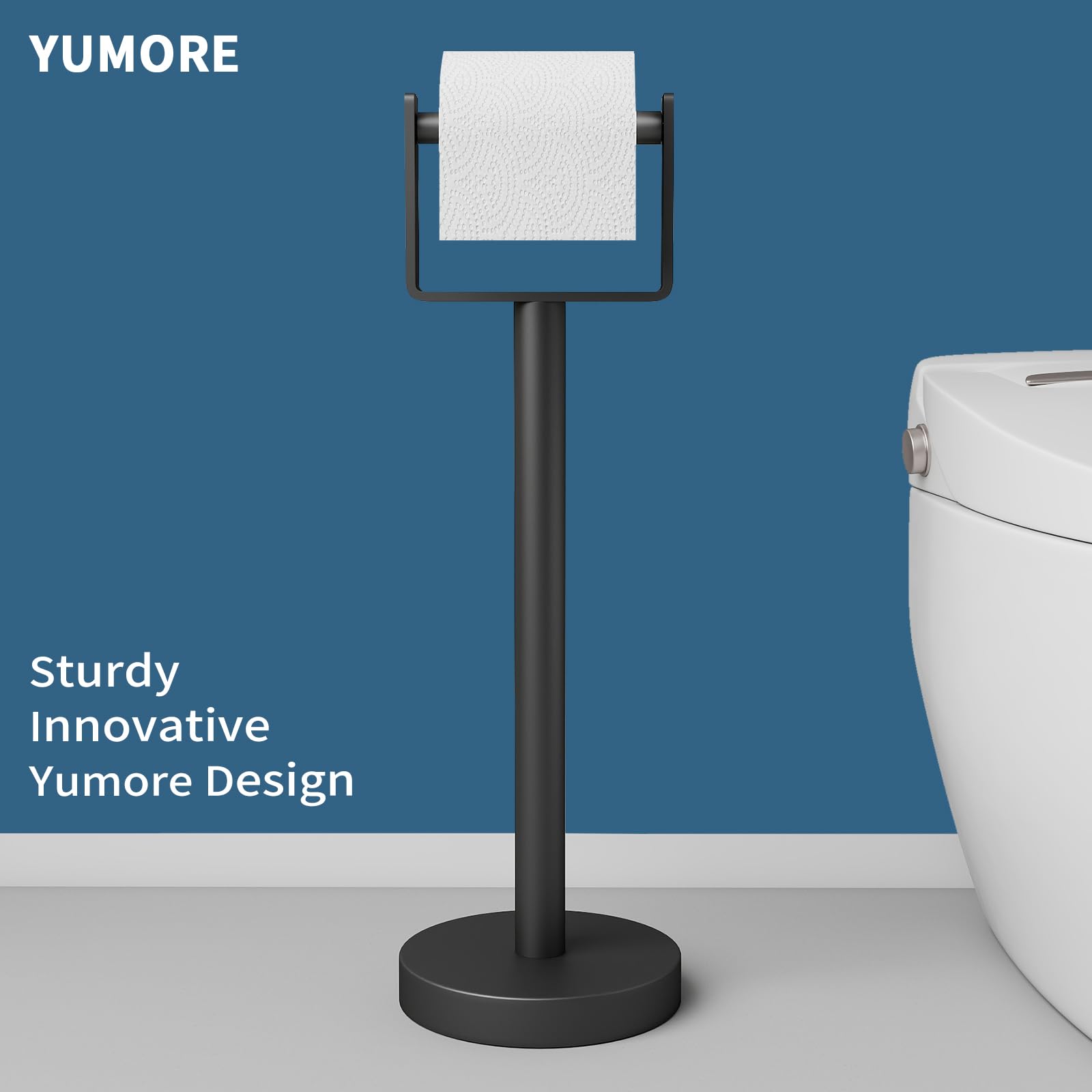 YUMORE stainless-steel tube maintains a sleek look and resists rust