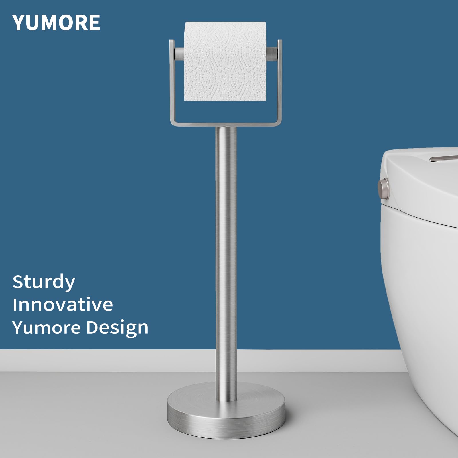 YUMORE anti-drop detachable tube for secure roll changes