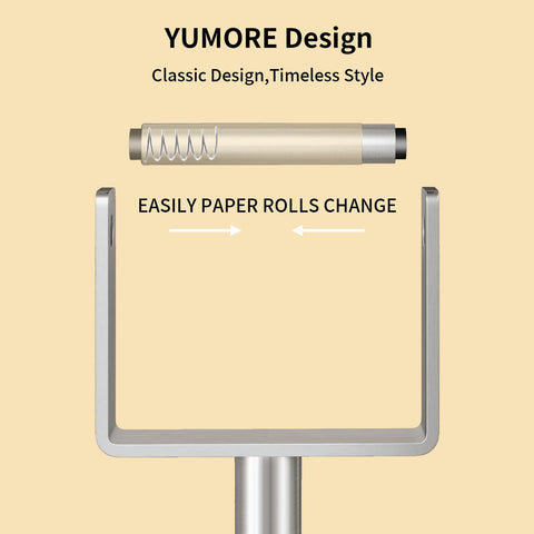 YUMORE easy no-drill installation on any flat surface