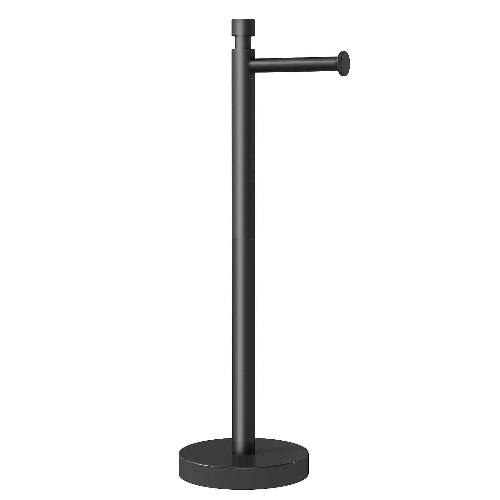 YUMORE toilet paper holder stand with weighted base ensuring stability