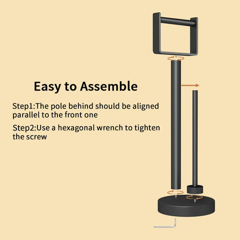 YUMORE drill-free installation lets you set up on any flat surface.