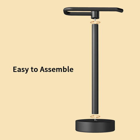 YUMORE towel holder stand assembly-free-setup, quick tool-free installation