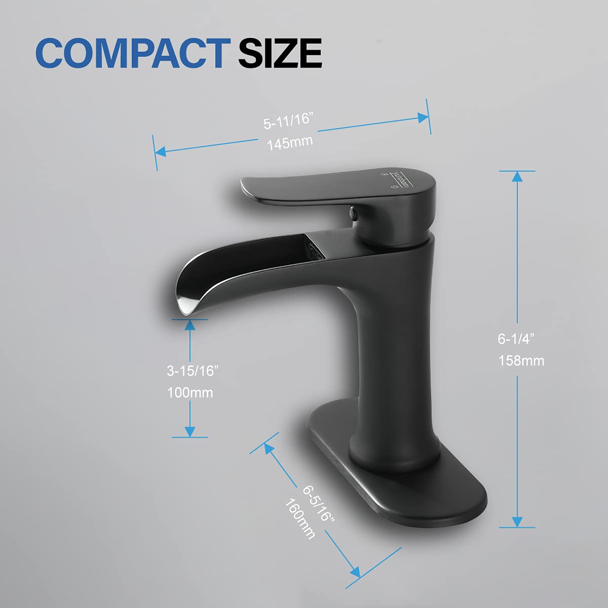 YUNDOOM solid brass faucet body built for durability