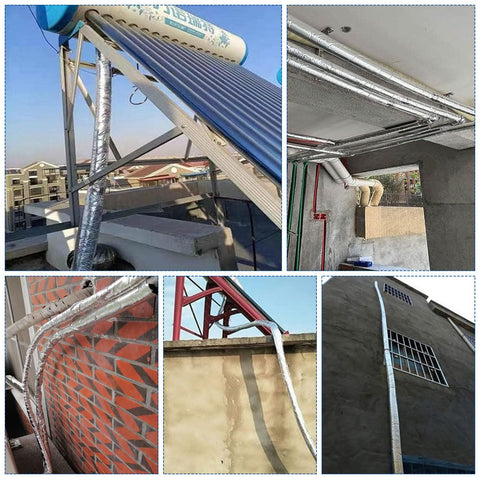 YUNFOOK self-adhesive insulation wrap for spigot isolation and leak prevention