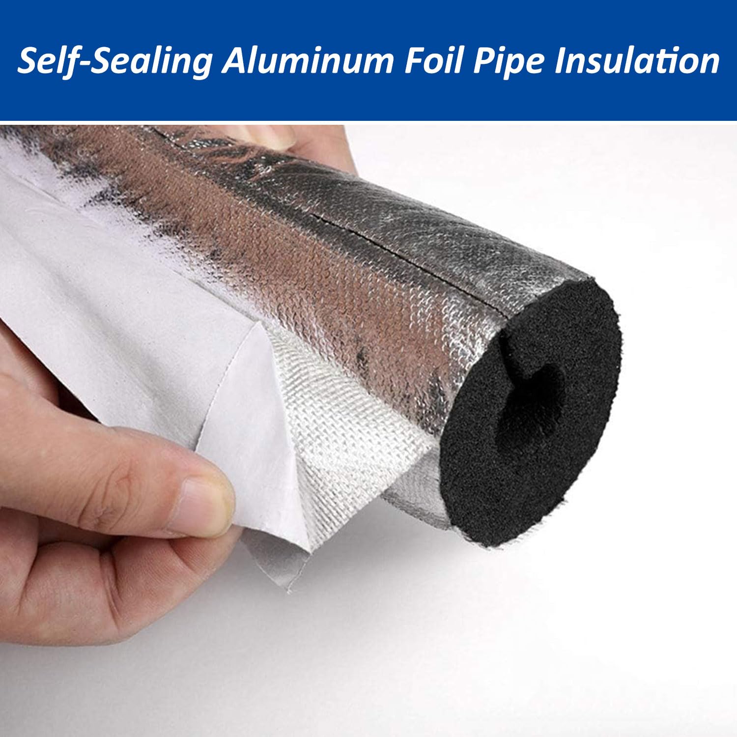 YUNFOOK foam tube around sprinkler hose improves temperature stability