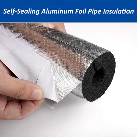 YUNFOOK foam tube around sprinkler hose improves temperature stability