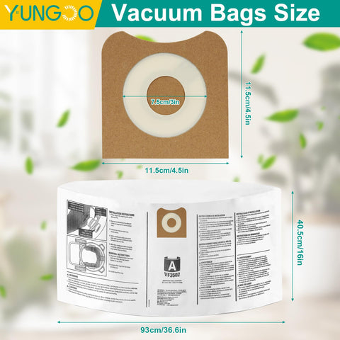 YUNGOO VF3502 rubber seal collar providing airtight dust control.