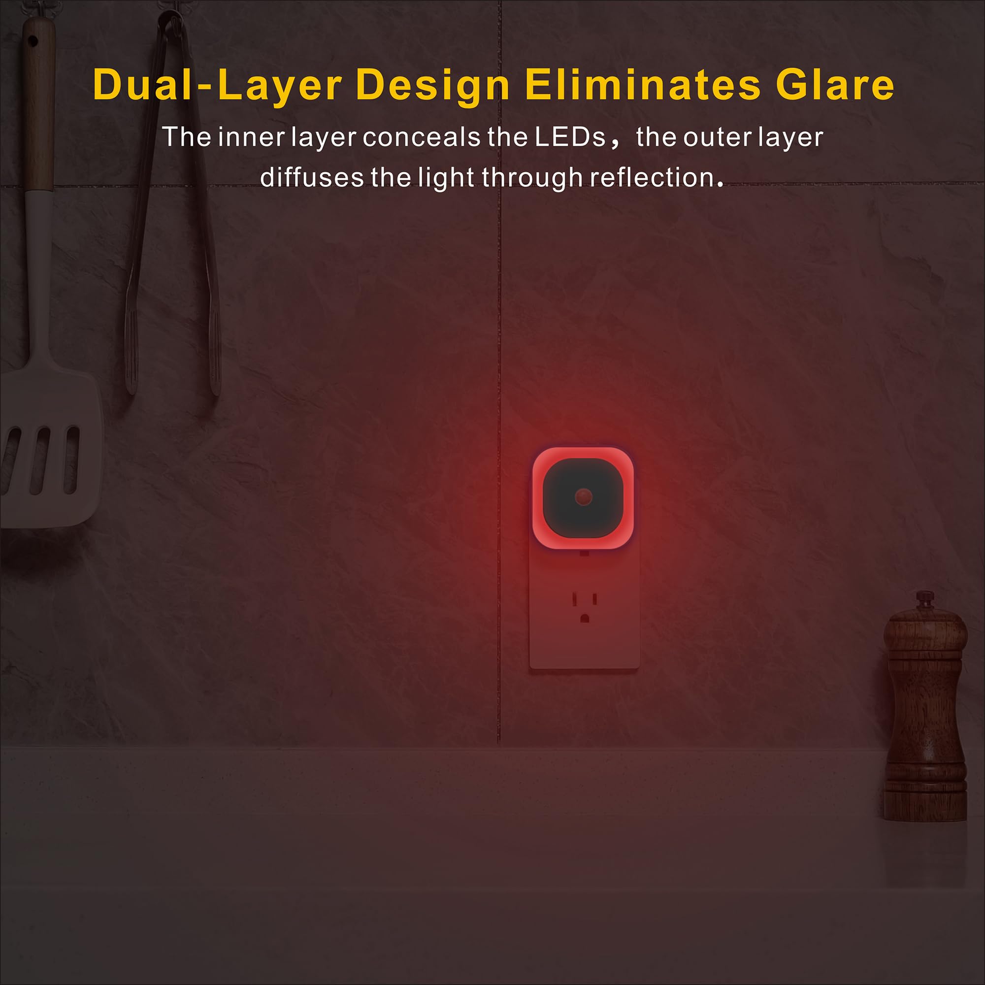 YUNLEX fire-resistant ABS casing ensures safe indirect lighting in bedrooms.