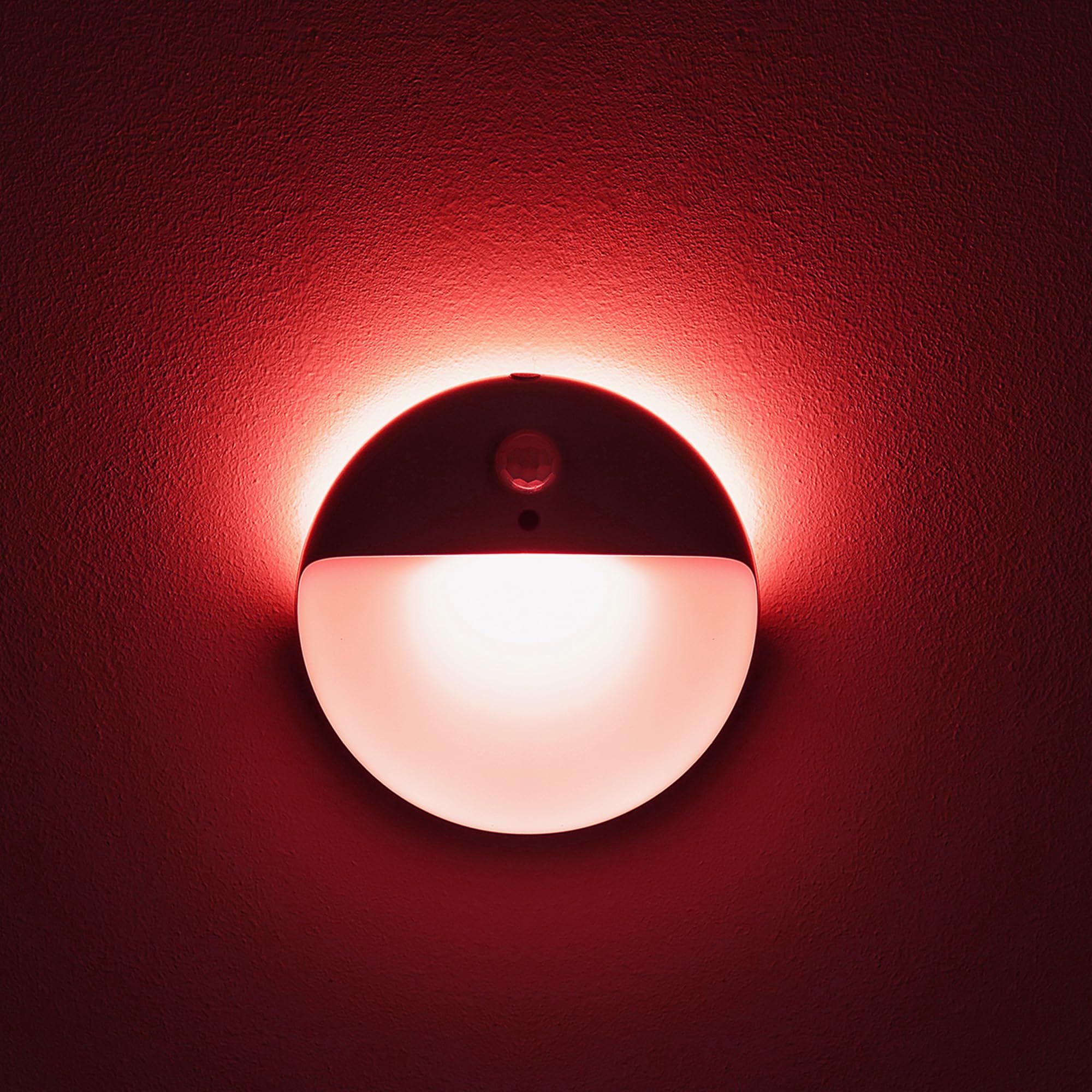 YUNLEX red night light main light on for hallway illumination