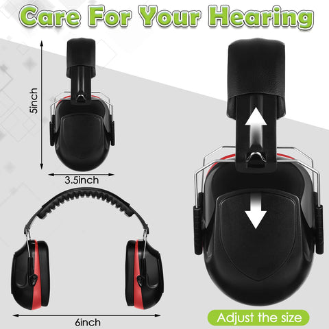 Yunsailing ear muffs soft cushions for comfort during use