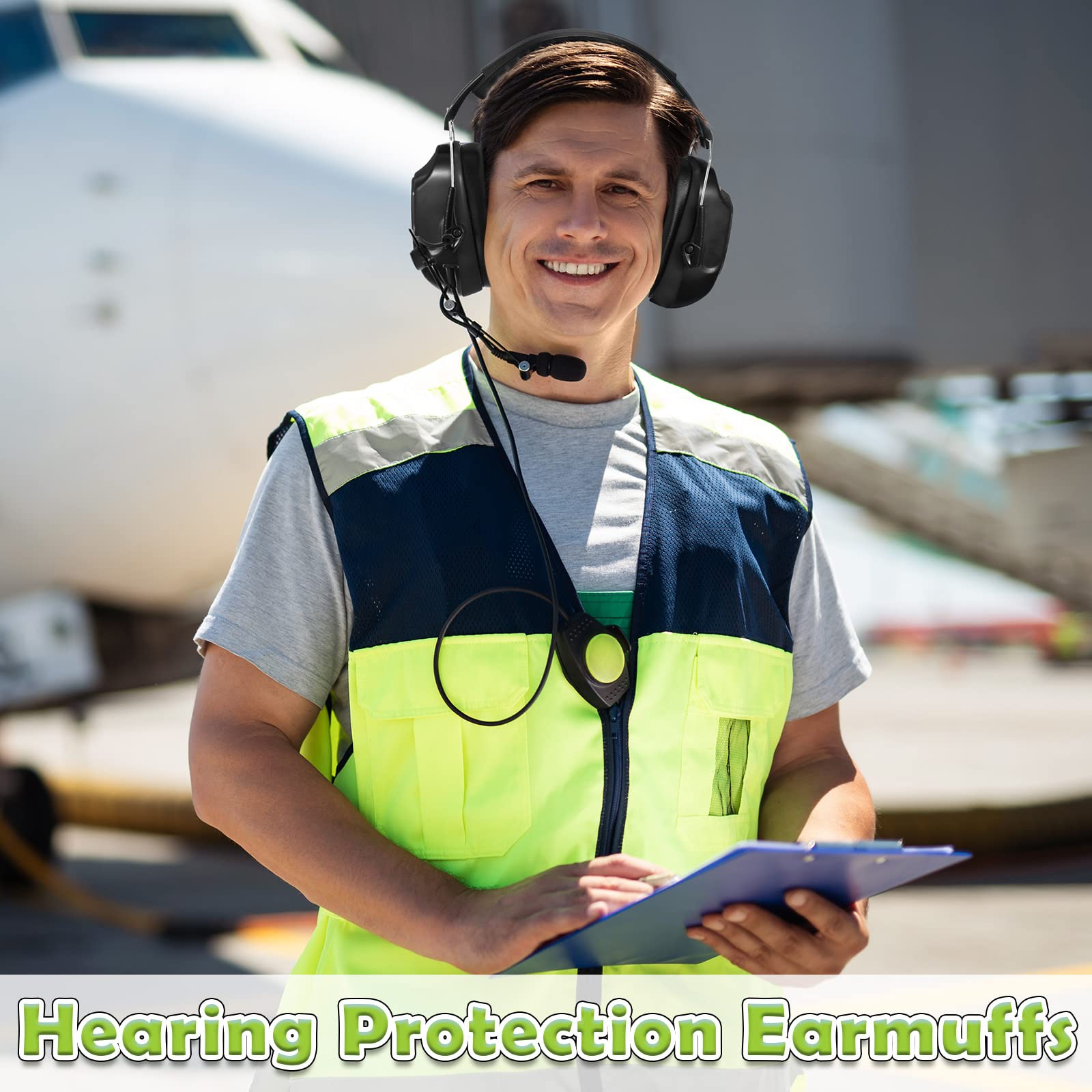Yunsailing ear muffs suitable for shooting and mowing tasks