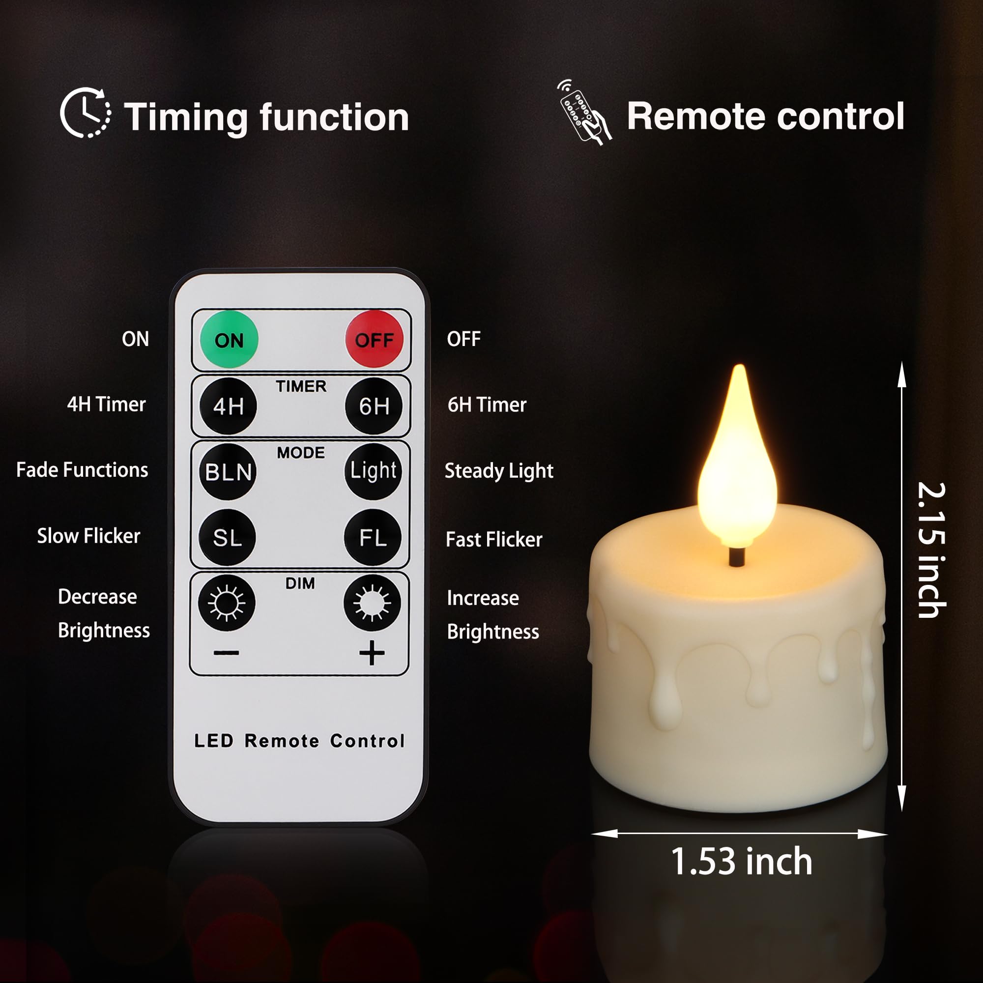 yunsheng 6-port USB charging cables power multiple candles
