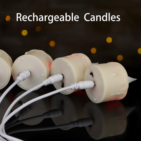 yunsheng safety plastic shell tea light with flameless design