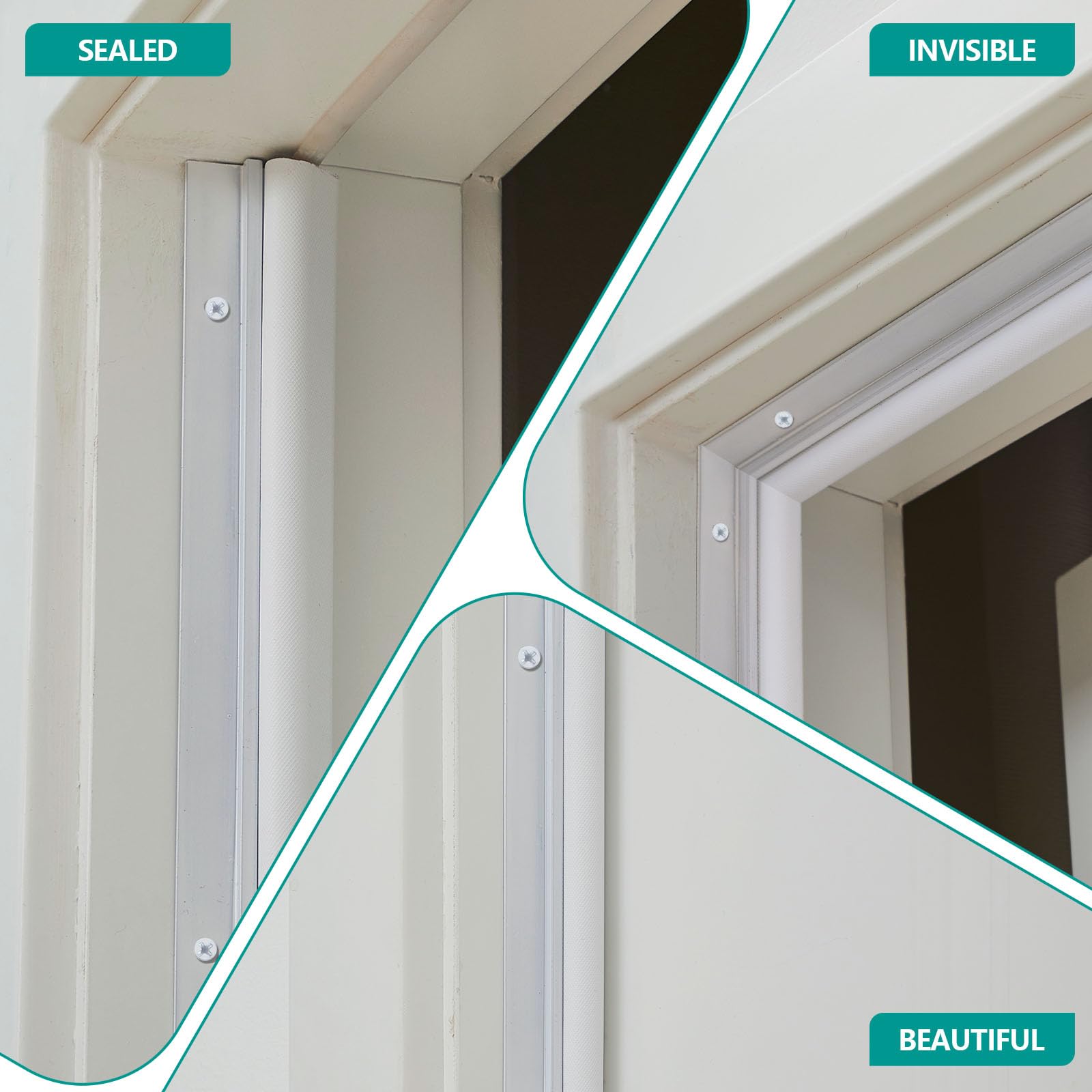 Yuntau V-shaped seal detail for exterior protection