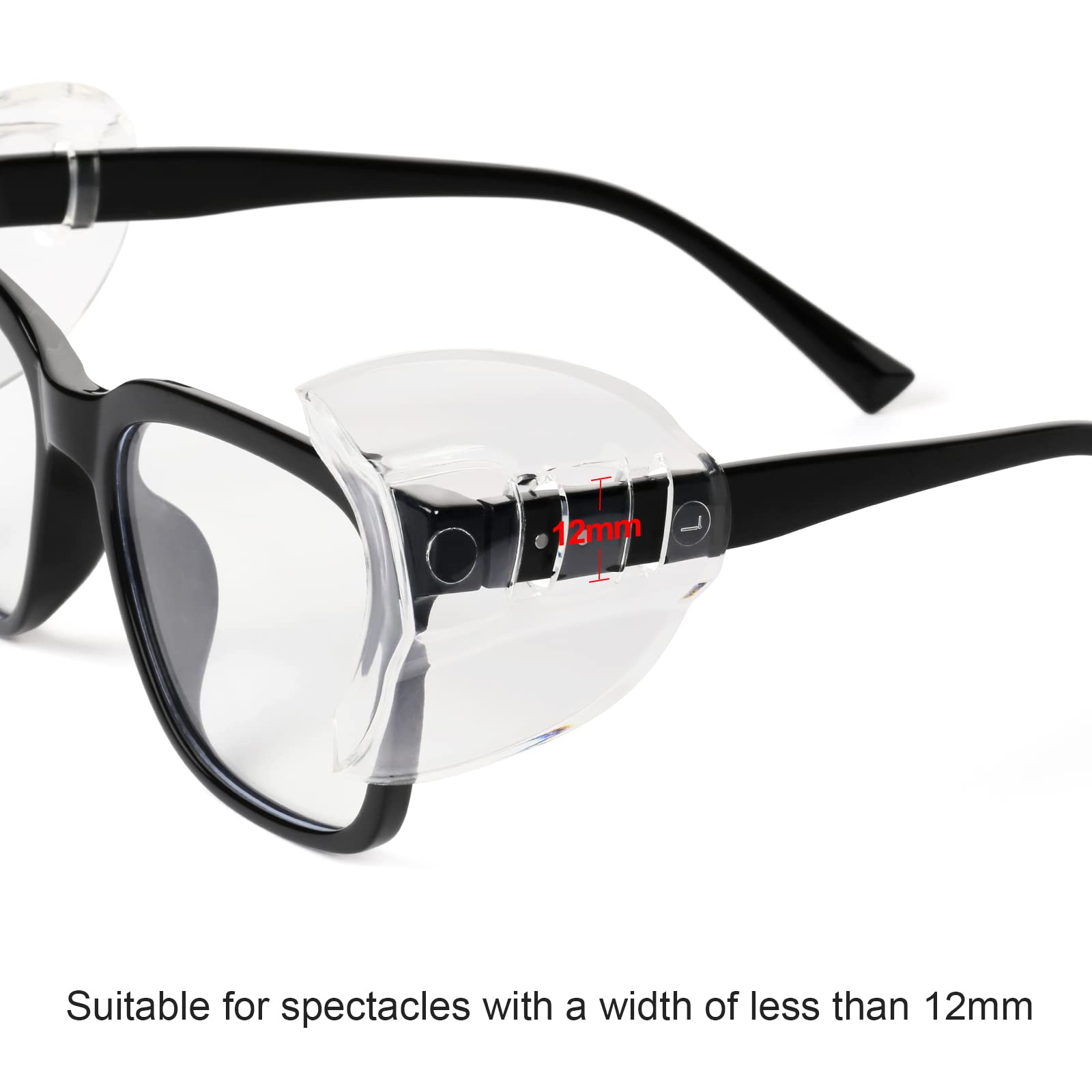 YunTuo side shields show R and L labels for correct use.