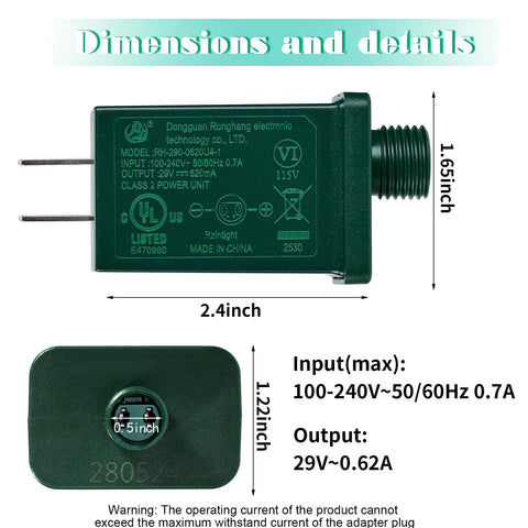 YUNVI 18WL29V side ports for quick connection