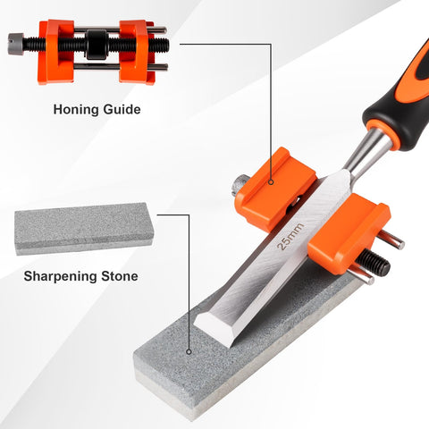 Yunziling 6pcs premium chisels for clean, durable wood cuts