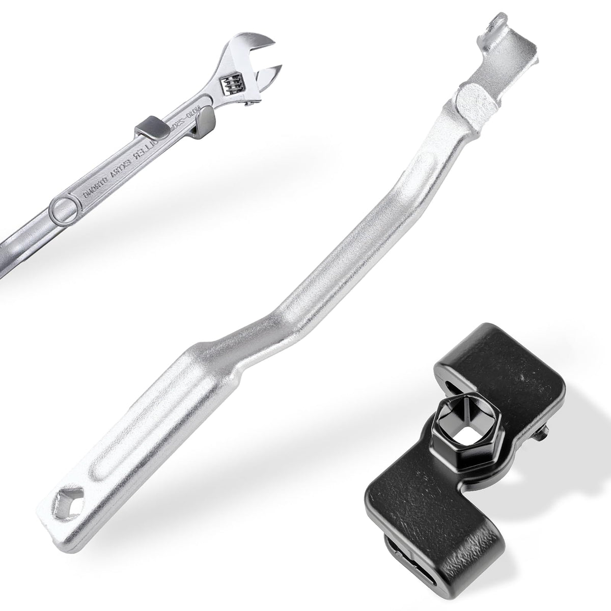Yunziling wrench extender with a long handle for improved reach in tight spaces
