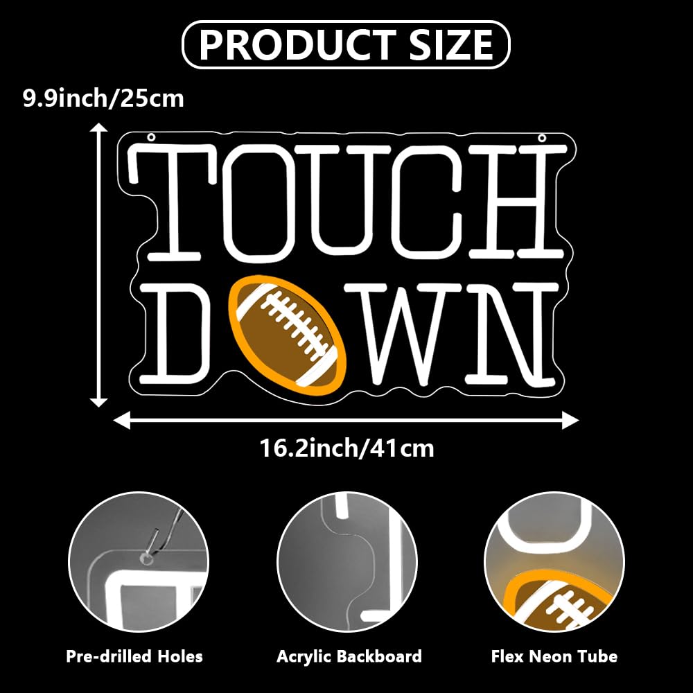 YuoGdhSIa glowing football graphic close-up ideal for game night
