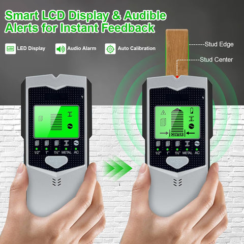 YuremBak ergonomic handle provides comfortable scanning during long setups.