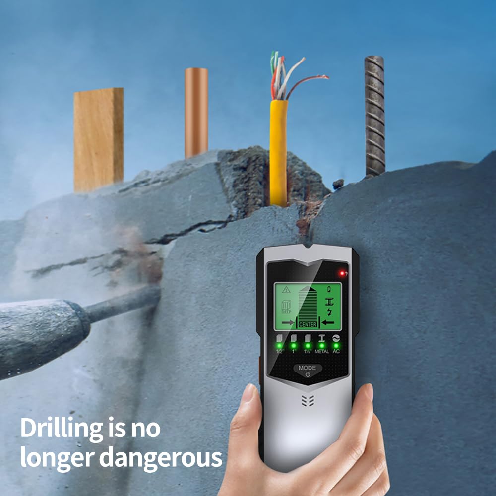 YuremBak wall-surface detection works on plaster, drywall, and painted walls.