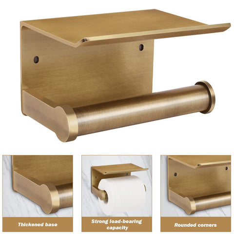 YURINJEE corrosion-resistant aluminum finish resists humidity for long-lasting bathroom appeal