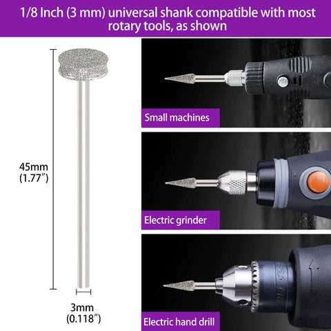 YURINWOO durable diamond particles ensure long-lasting performance.