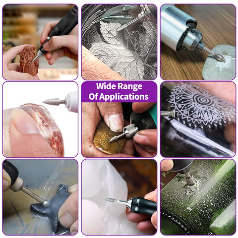 YURINWOO multifunctional diamond burrs for shaping and finishing various materials