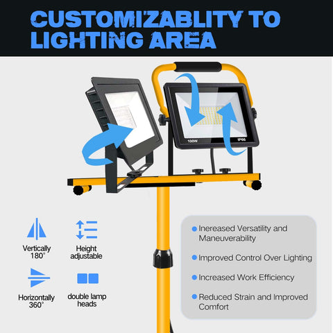 Yurnomy foldable tripod enables easy transport and compact storage after use.