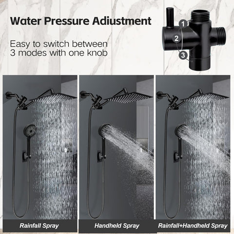 Yurnomy handheld spray combo offers versatile rinsing for hair, pets, or cleaning the shower.