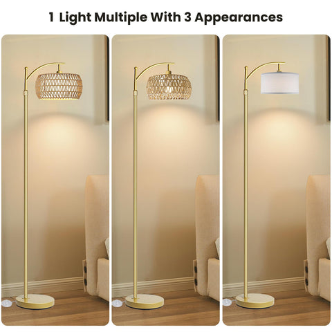 Yusist Arc lamp features stepless dimming for mood lighting