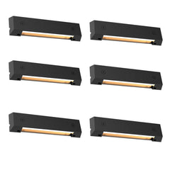 YUTCY 6-pack LED landscape light on wall mount; safe, energy-efficient illumination for outdoors