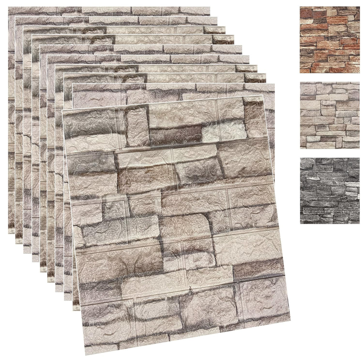 Yutianli 3D wall panel peel and stick for quick accent walls