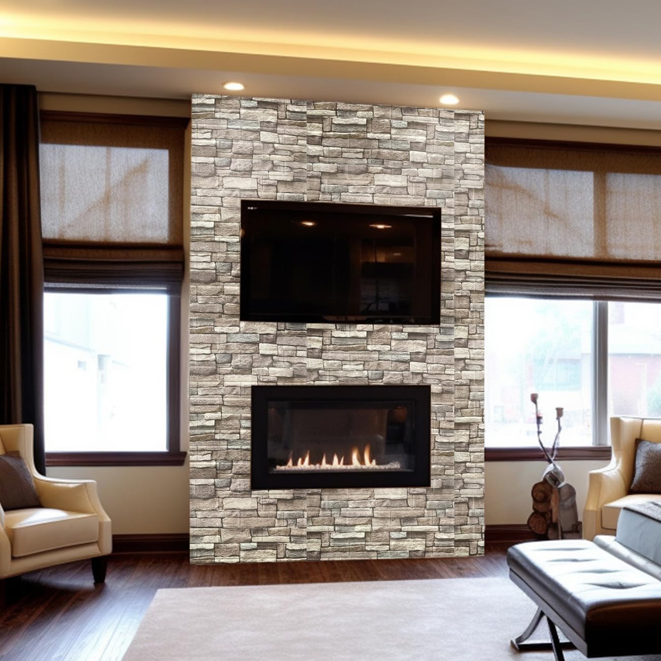 Yutianli 15.1 x 13.5 inch panel covers 29 sq ft